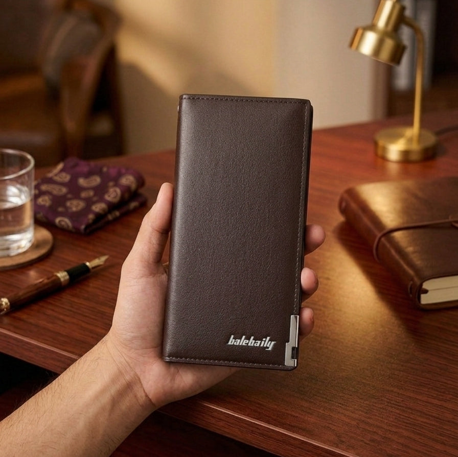 Baellerry Long Wallet For Men